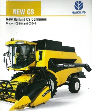 New Holland CS 540-640, Repair Manual, English, Original New