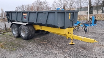 Tempo Pro MSV 18D maansiirtovaunu lisälaidoin