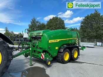 John Deere C441R Rundballepresse, kun 1800 baller