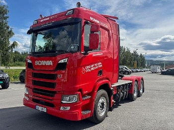 Scania R 460 6x4 CNG gass