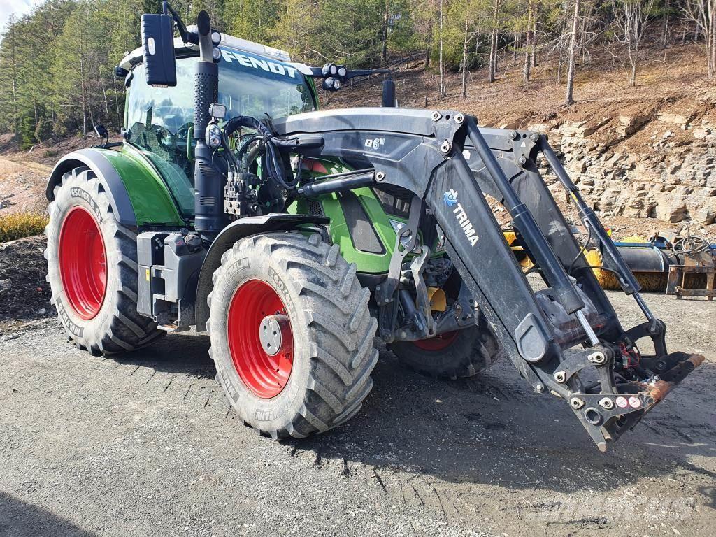 Brukte Fendt 724 traktor til salgs