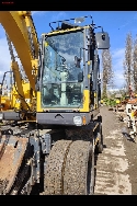 Komatsu PW 148-8, Wheeled excavators, Construction