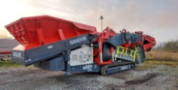 Sandvik QE342e, Cribles mobile, Travaux Publics