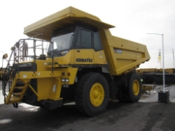 Komatsu HD405-7, Dumper a telaio rigido, Costruzioni