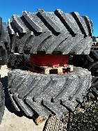 Alliance Dubbelmontage 710/75R42 // 600/70R34, Däck, hjul och fälgar, Lantbruk