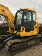 Komatsu PC138US-8, Escavatori cingolati, Costruzioni