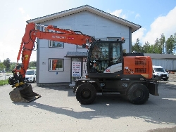 Hitachi ZX 140 W-5B *1-OMISTAJA*, Pyöräkaivukoneet, Maarakennus
