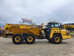 Komatsu HM300-5, Dumper articolati, Costruzioni