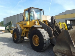 Volvo L110E, Chargeuse sur pneus, Travaux Publics