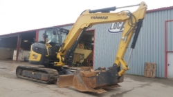 Yanmar VIO82, Midi excavators  7t - 12t, Construction