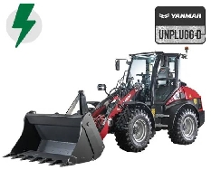 Yanmar V8e Vollelektrischer Radlader, Radlader, Baumaschinen