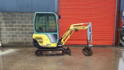 Yanmar SV 15, Mini excavators < 7t (Mini diggers), Construction
