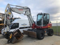 Takeuchi TB295W, Escavatori gommati, Costruzioni