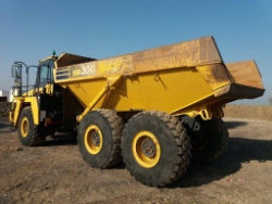 Komatsu HM300-3, Dumper articolati, Costruzioni