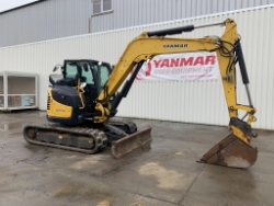 Yanmar VIO80, Midi excavators  7t - 12t, Construction
