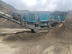 PowerScreen Premiertrak 400, Concasseur, Travaux Publics