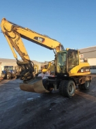 Caterpillar M 315 C, Escavatori gommati, Costruzioni