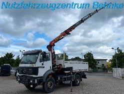 Mercedes-Benz SK 1824 4x4/ DPF/ PK 14500+Funk+5+6 Kreis/ Winde, Pritschenfahrzeuge, LKW/Transport
