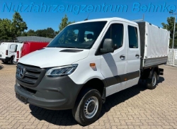 Mercedes-Benz Sprinter 316 CDI DoKa 4x4+Unters./AC/LED/AHK3.5t, Pritsche & Plane, LKW/Transport