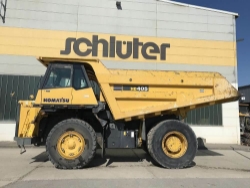 Komatsu HD405-7, Dumper a telaio rigido, Costruzioni