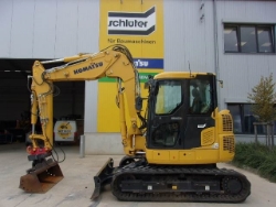 Komatsu PC88MR-10, Escavatori compatti, Costruzioni