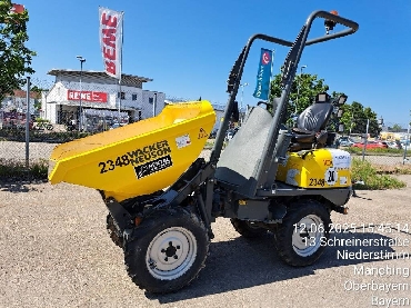 Wacker Neuson 1001, Site dumpers, Products