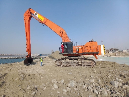 Distination ex long 9’6” 最上級モデル ZX890-7G Excavator Walkaround - YouTube