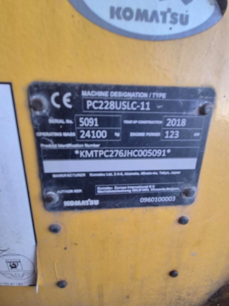 Komatsu PC 228 USLC-11 – bilde 5
