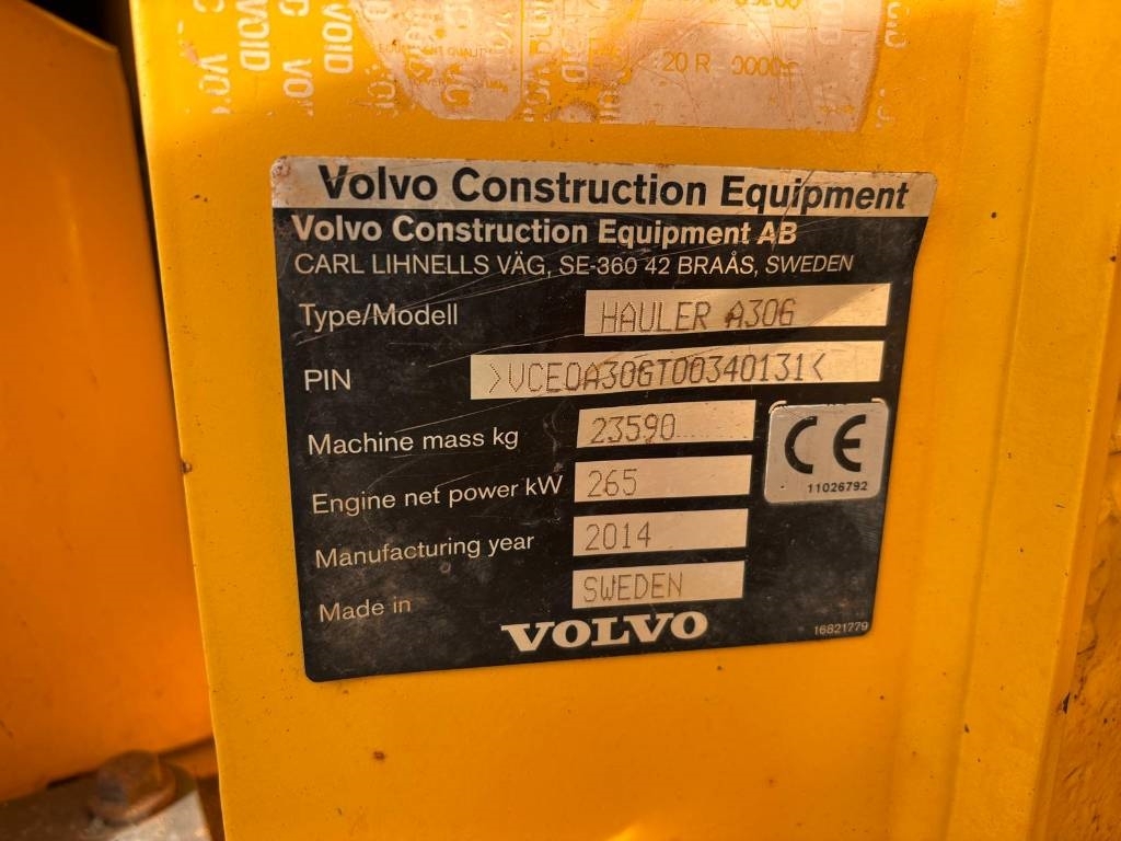 Volvo A 30 G (Under Preparation)