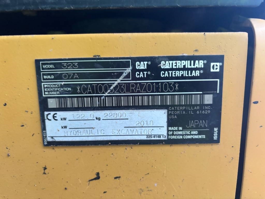 CAT 323 (Under Preparation)