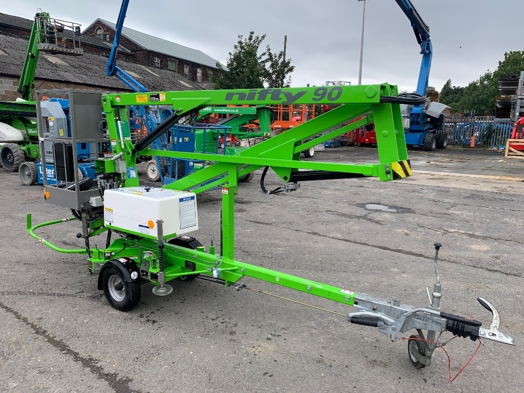 Niftylift 90MEB Trailer mounted aerial platforms Construction