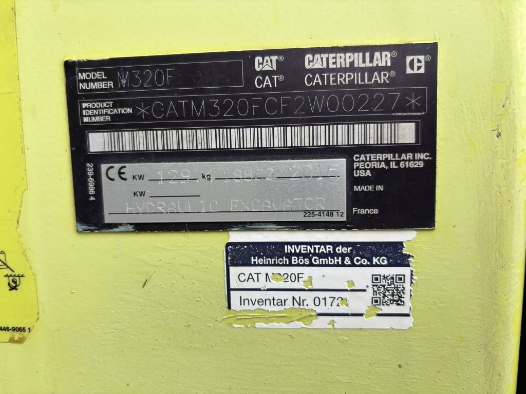 CAT M 320 F