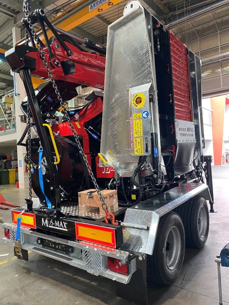 Mus-Max WT 10XL Z, Rębaki, Maszyny leśne