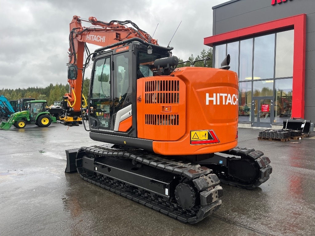 Hitachi ZX 135 US / Engcon, Kauha, Rasvari, Lämmitin