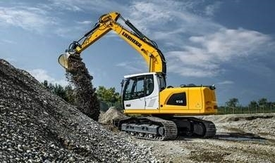 Liebherr R 918 G6.1-D, Raupenbagger, Baumaschinen