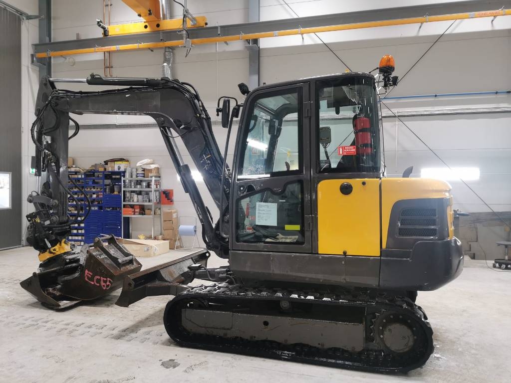 Minigrävare Volvo EC 55 C miniexcavators