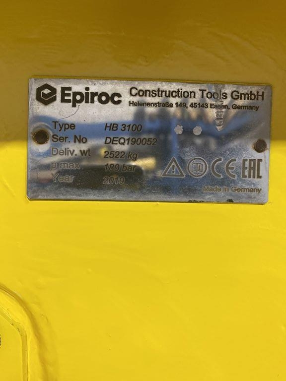 Image for HAMMERS 2019 EPIROC HB3100