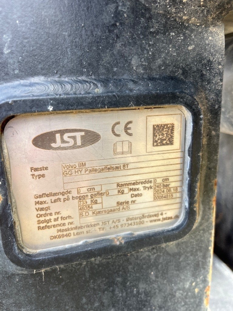 JST GG hydrauliske 8 ton