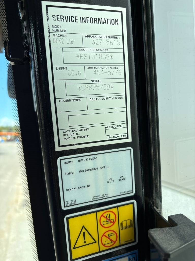 CAT D 6 K 2 LGP