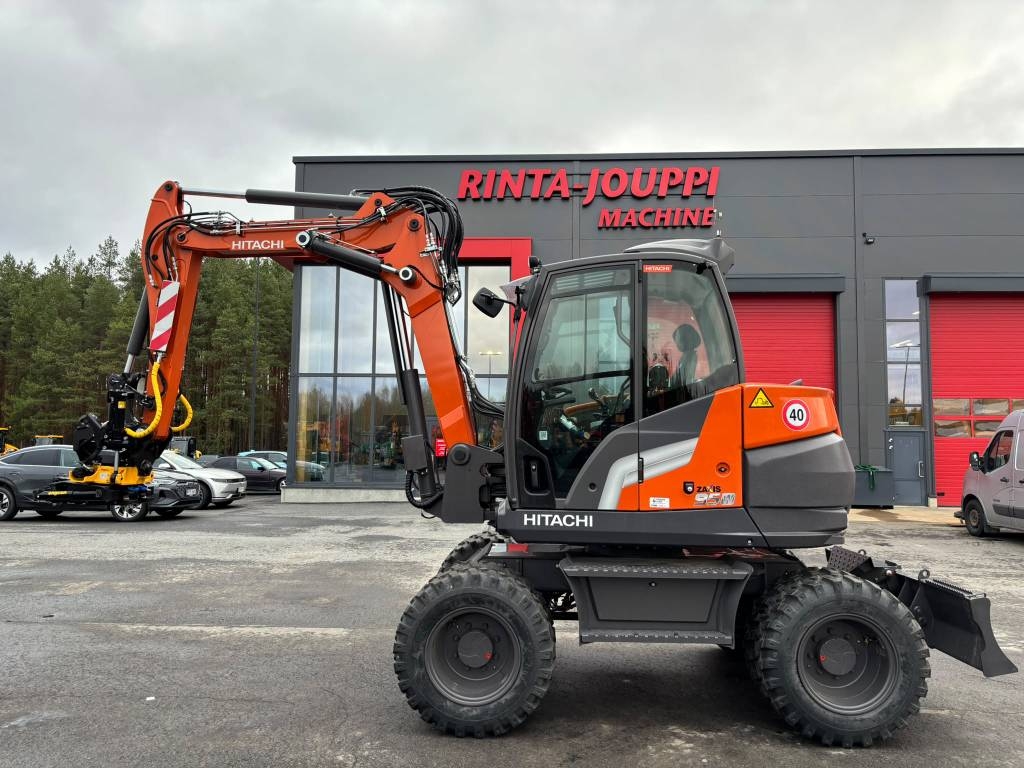 Hitachi ZX 95 W-7 - Wheeled excavators | Rinta-Jouppi Machine