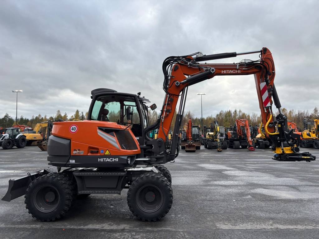 Hitachi ZX 95 W-7 - Wheeled excavators | Rinta-Jouppi Machine