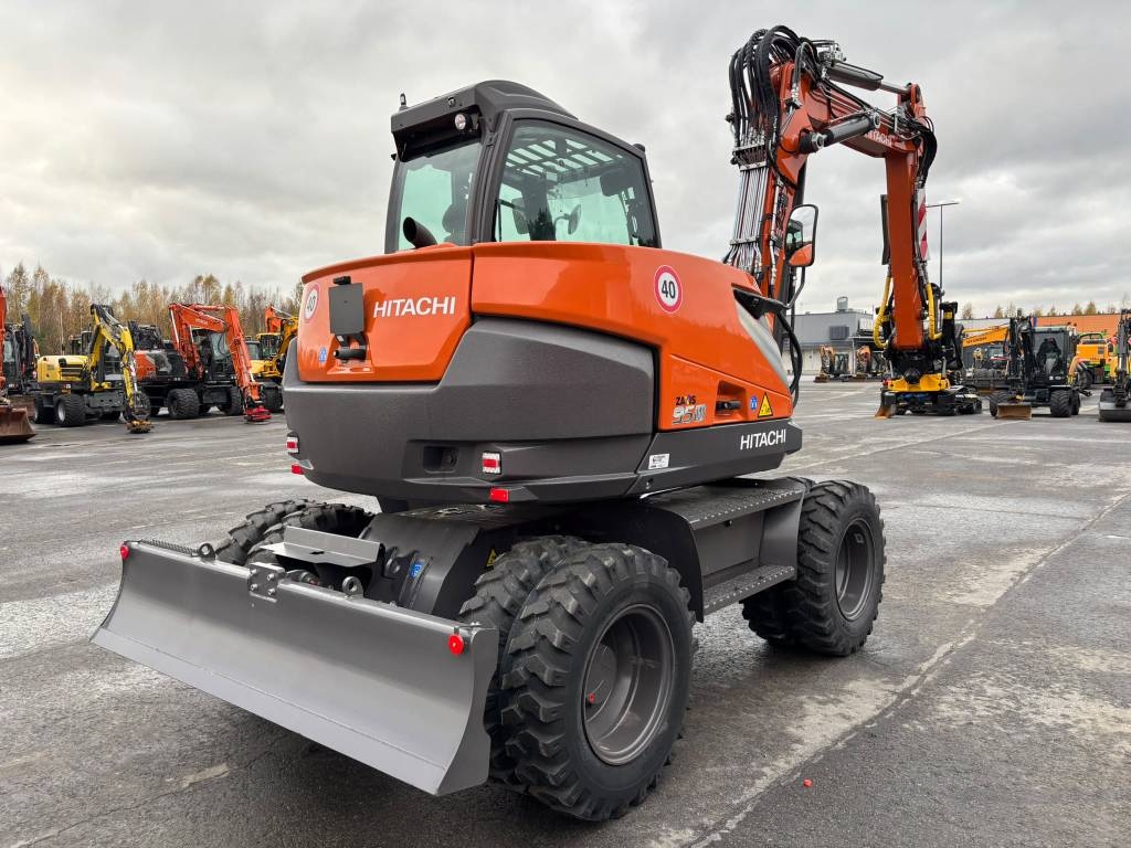 Hitachi ZX 95 W-7 - Wheeled excavators | Rinta-Jouppi Machine