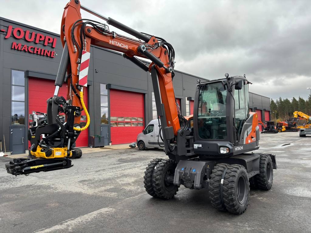 japaneeeze Hitachi ZX 95 W-7 - Wheeled excavators | Rinta-Jouppi Machine