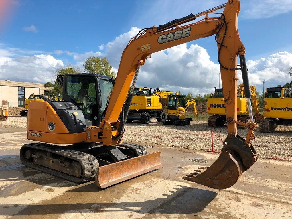 CASE CX80C, Midi-Pelles, Travaux Publics