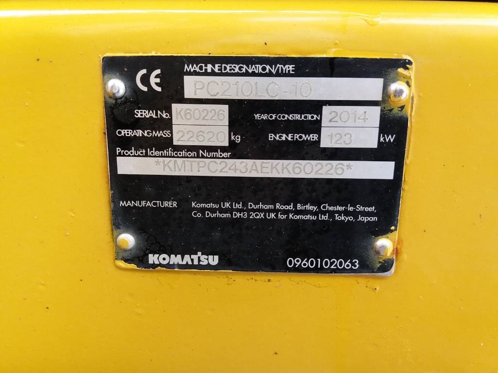 Komatsu PC210LC-10