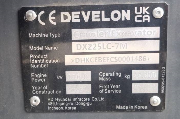 Doosan DX 225 LC-7M