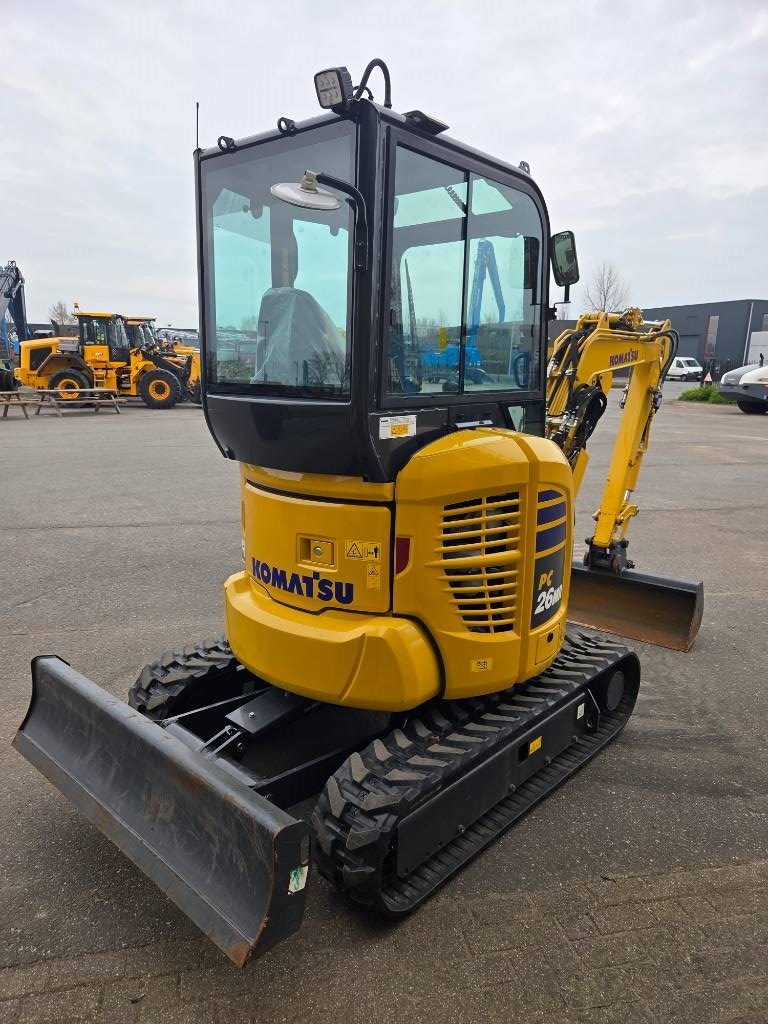 Komatsu PC 26 MR-5 - Mini excavators - Construction Equipment - Komatsu ...
