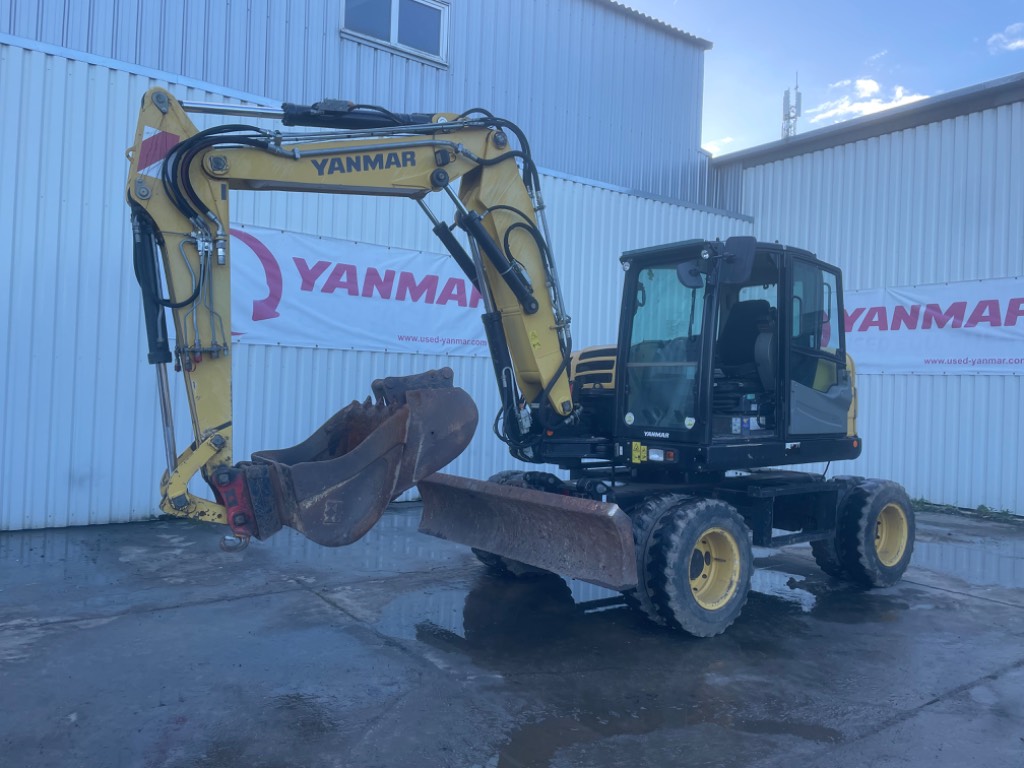 Yanmar B110W (SH1740255), Wheeled Excavators, Construction Equipment