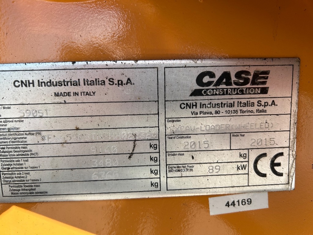 CASE 590 ST