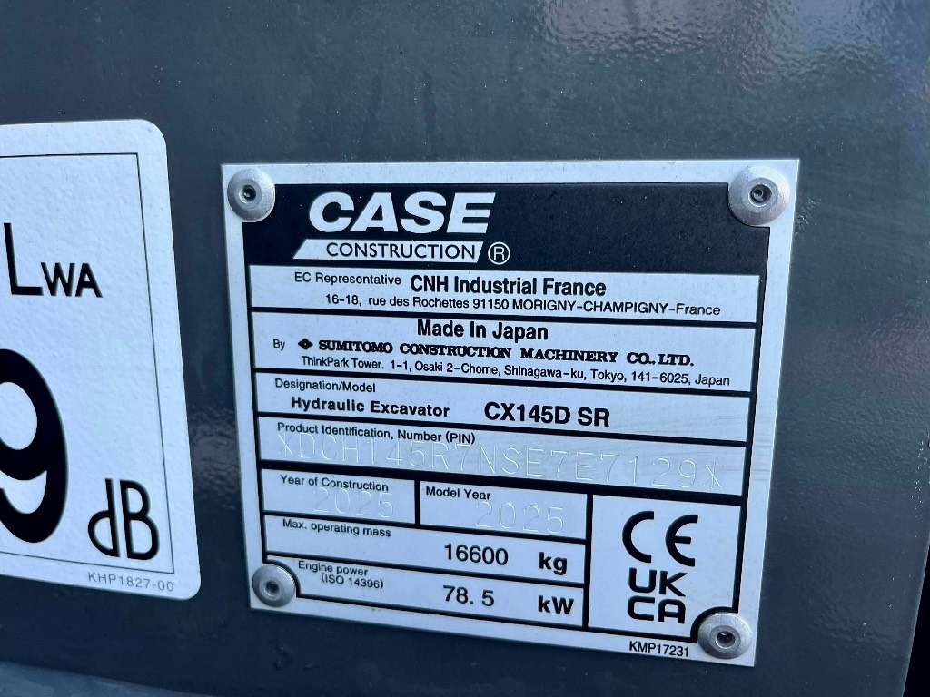 CASE CX 145 D SR